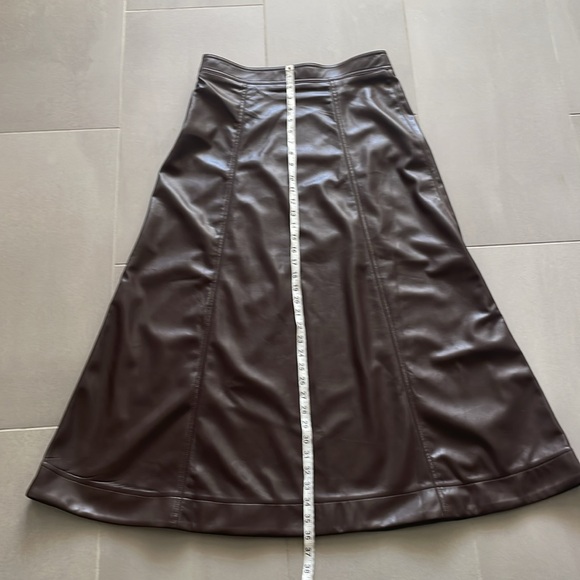 Rodebjer Forli faux leather midi skirt NWT - Picture 13 of 16
